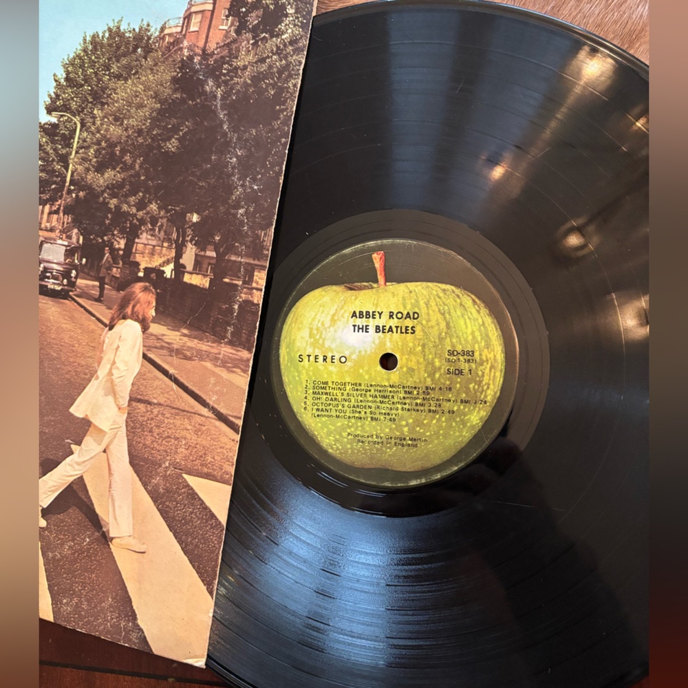 The Beatles Abbey Road Vinyl Record - Black